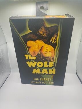 The Wolf Man Ultimate Wolf Man Action Figure - Black & Yellow